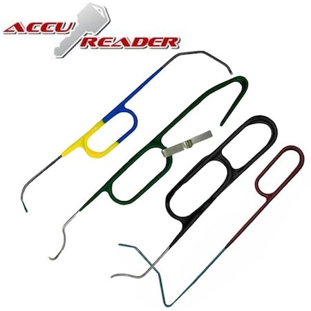 Accureader :LockTech GM HU100 10-Cut Ignition Removal Tool B119 -SET of 4 (V1-4) AR-HU100-SET